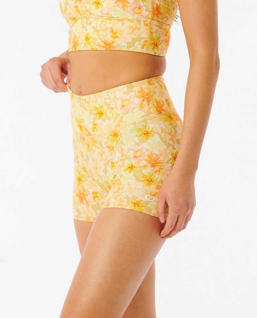 Women * | Half Off Mirage Printed Booty Short Straw