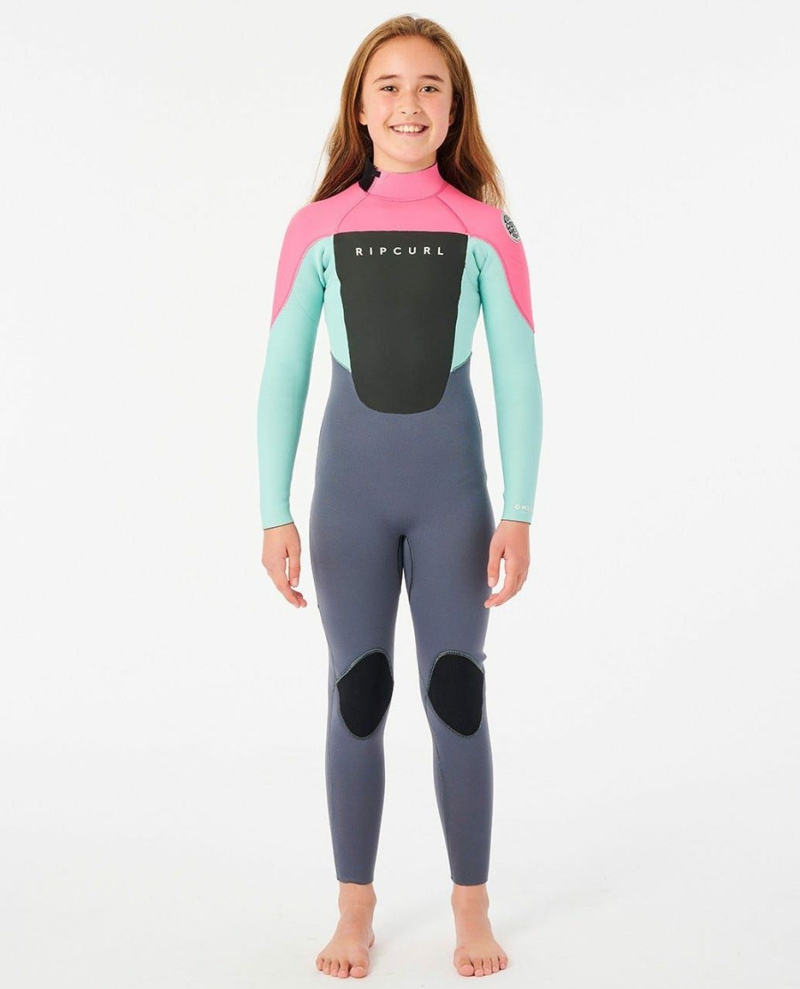 Kids * | Limit Offer Junior'S Omega 4/3 Back Zip Wetsuit (8 16 Years)