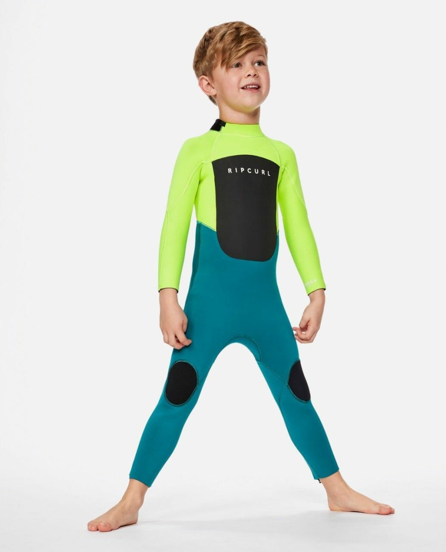 Kids * | Clearance Groms Omega 4/3Mm Back Zip Wetsuit