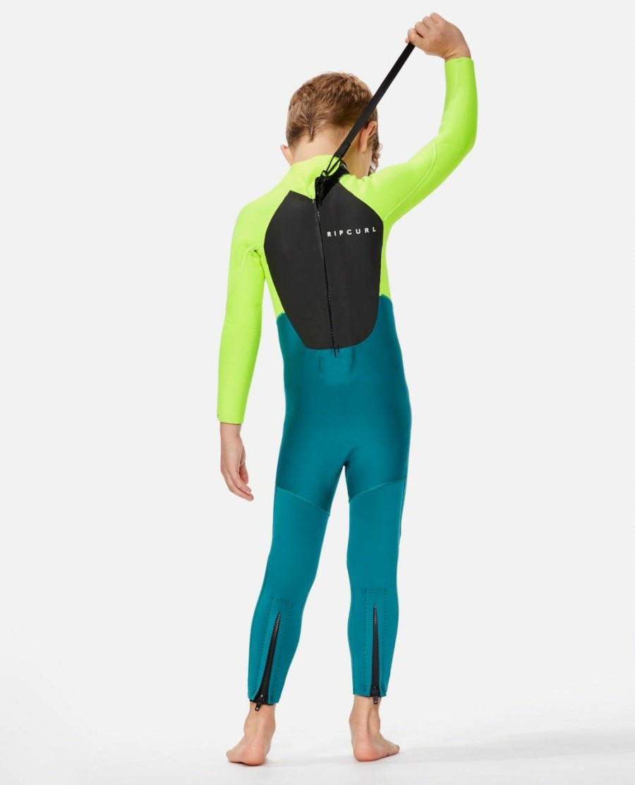 Kids * | Clearance Groms Omega 4/3Mm Back Zip Wetsuit