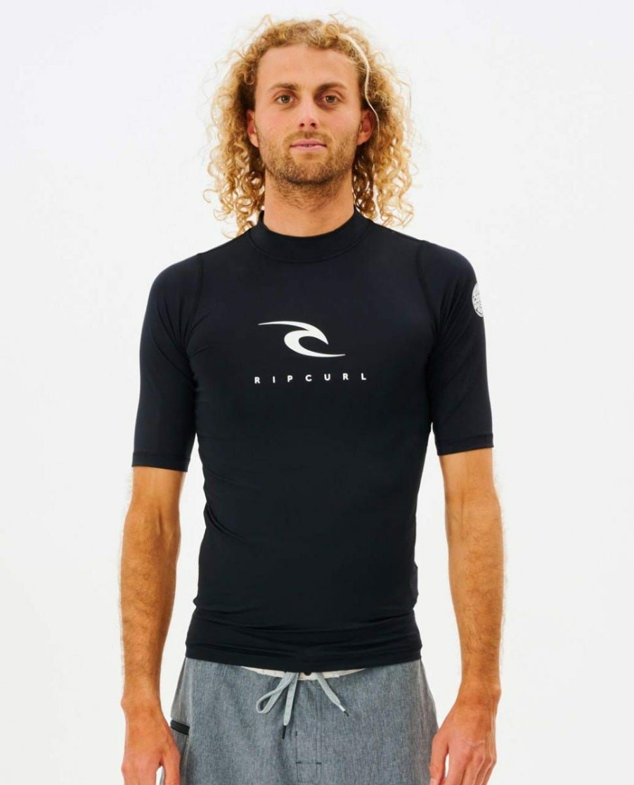 Men * | Sales Online Corps Short Sleeve Upf Rash Guard