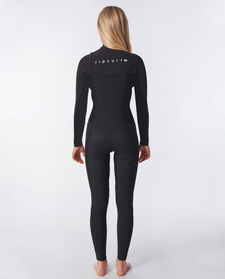 Women * | Prefential Price Women'S Dawn Patrol 4/3 Chest Zip Wetsuit