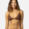 Swimwear * | Prefential Price Premium Surf Fixed Triangle Bikini Top