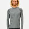 Men * | Limit Offer Shockwave Long Sleeve Upf Rash Vest