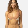 Swimwear * | On Sale Sunrise Stripe Trilette Bikini Top