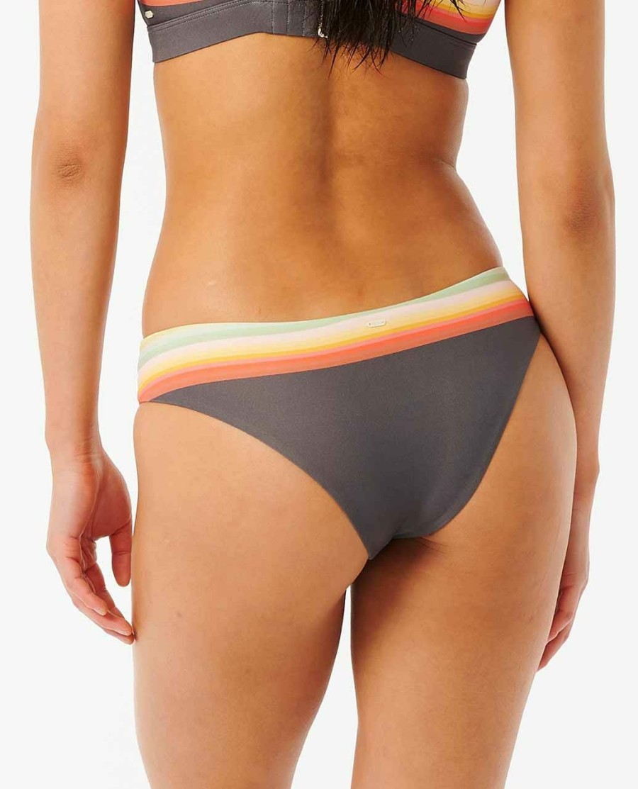 Swimwear * | Discount Online Surf Revival Cheeky Coverage Bikini Bottom