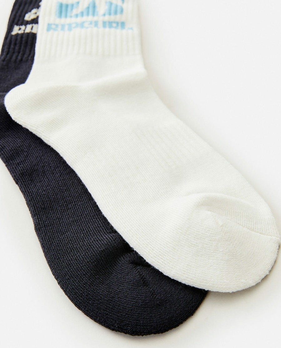 Accessories * | Prefential Price Swc Art Sock Black/White