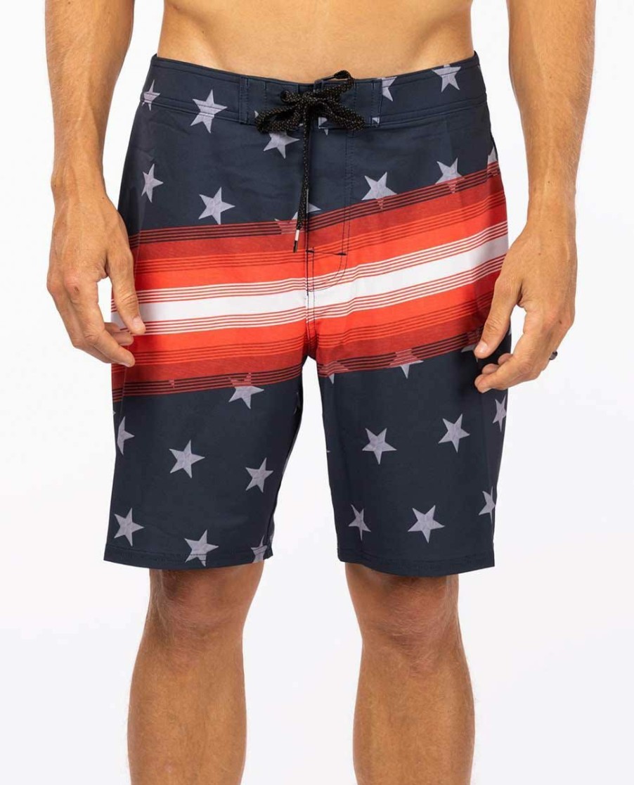 Men * | Discount Online Mirage Freebird 19 Boardshort Navy