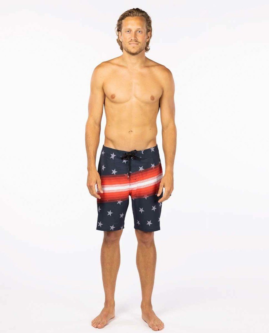 Men * | Discount Online Mirage Freebird 19 Boardshort Navy