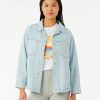 Women * | Limit Offer Venice Jacket Light Blue