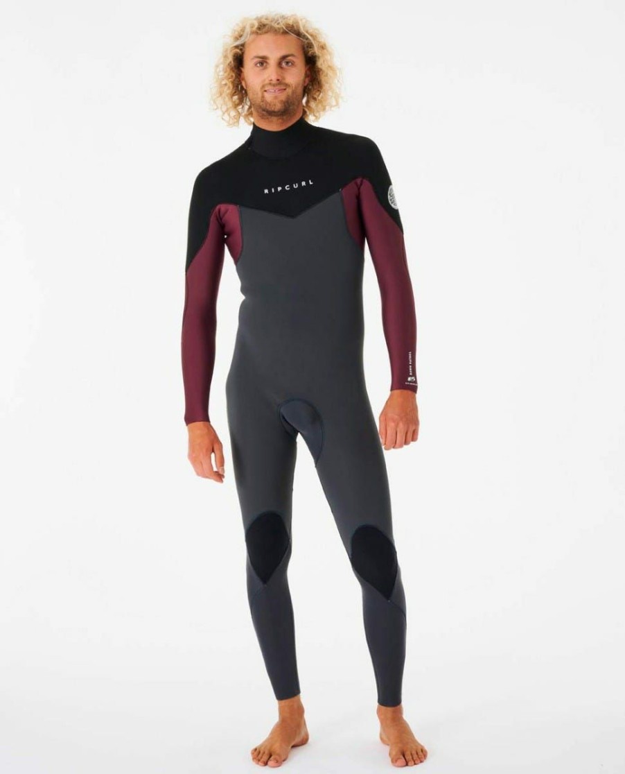 Men * | Clearance Dawn Patrol 4/3 Back Zip Wetsuit