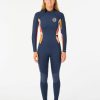 Women * | Limit Offer Women'S Dawn Patrol 3/2 Back Zip Wetsuit