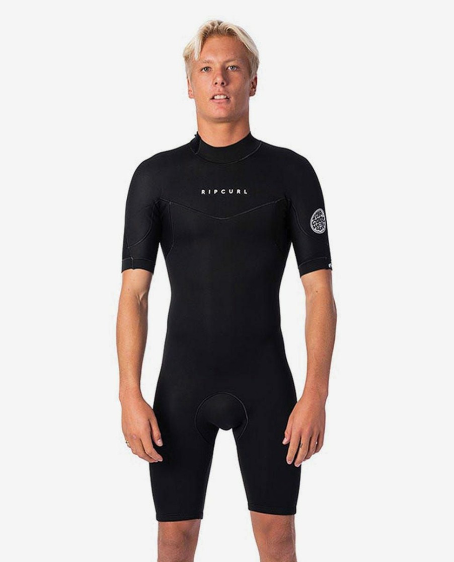 Men * | Special Offers Dawn Patrol 2Mm Back Zip Springsuit Wetsuit