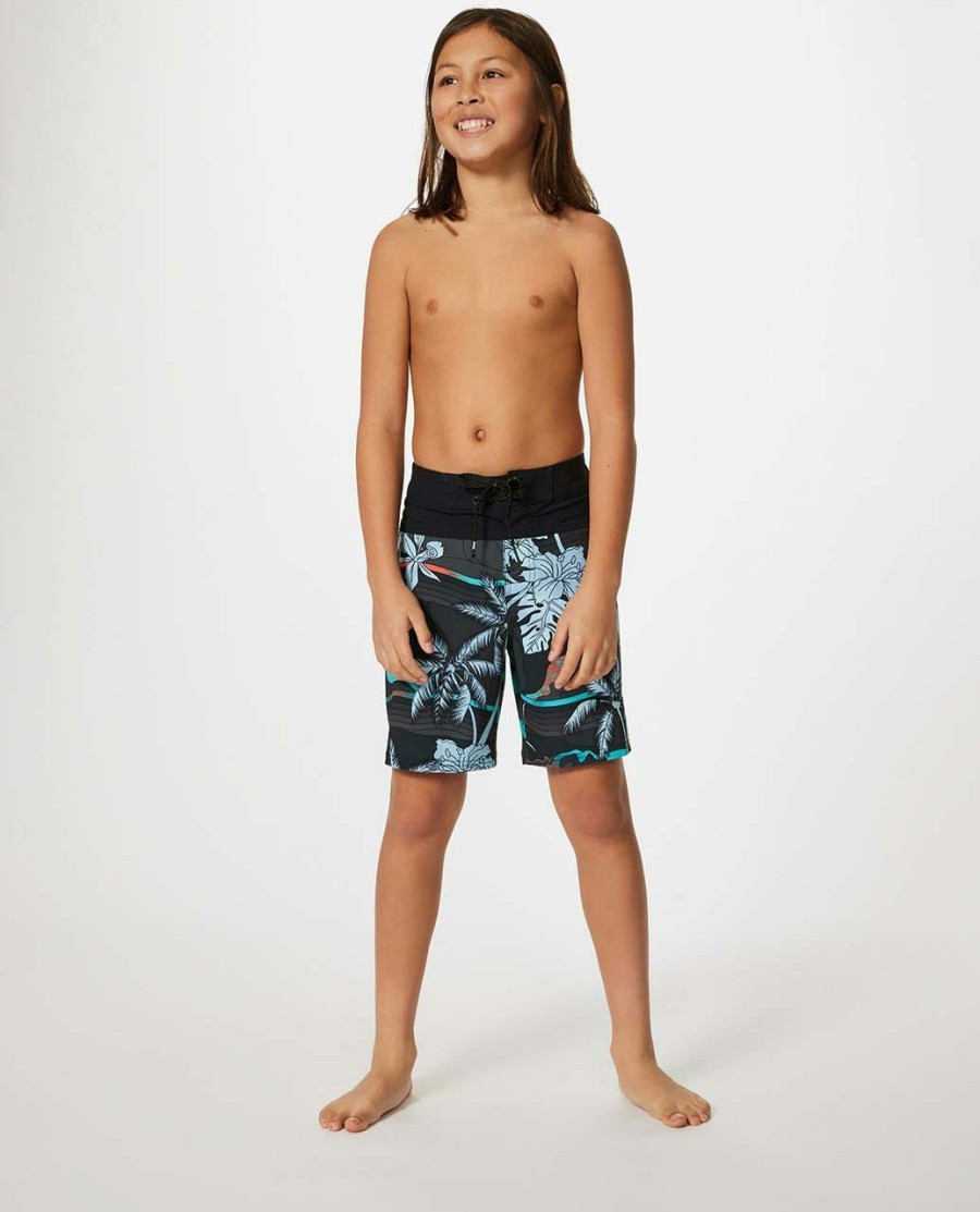 Kids * | Special Offers Mirage Mason Barrel Killa Boardshort Boys (8-16 Years)