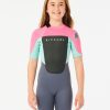 Kids * | Prefential Price Juniors Omega Back Zip Springsuit Wetsuit