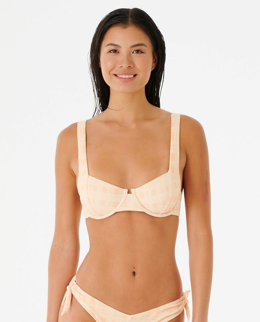 Swimwear * | Clearance Always Summer Balconette Bikini Top Blush