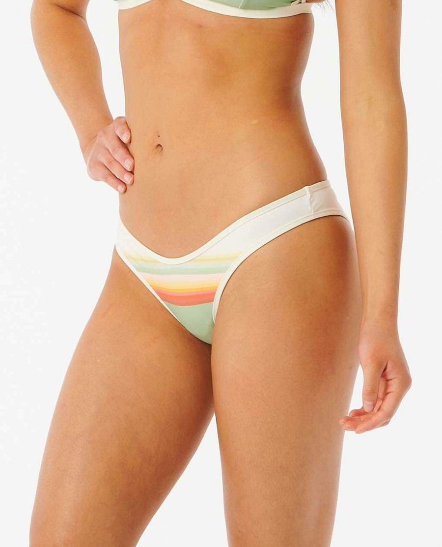 Swimwear * | Sales Online Surf Revival Skimpy Coverage Bikini Bottom