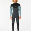 Men * | Discount Online Dawn Patrol 3/2 Chest Zip Wetsuit