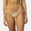 Swimwear * | Discount Online Sunrise Session Tie Side Skimpy Coverage Bikini Bottom Dusty Orange