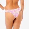 Swimwear * | On Sale New Wave High Leg Skimpy Coverage Bikini Bottom