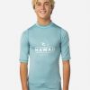 Men * | Limit Offer Island Vibe Long Sleeve Relaxed Upf Rash Guard