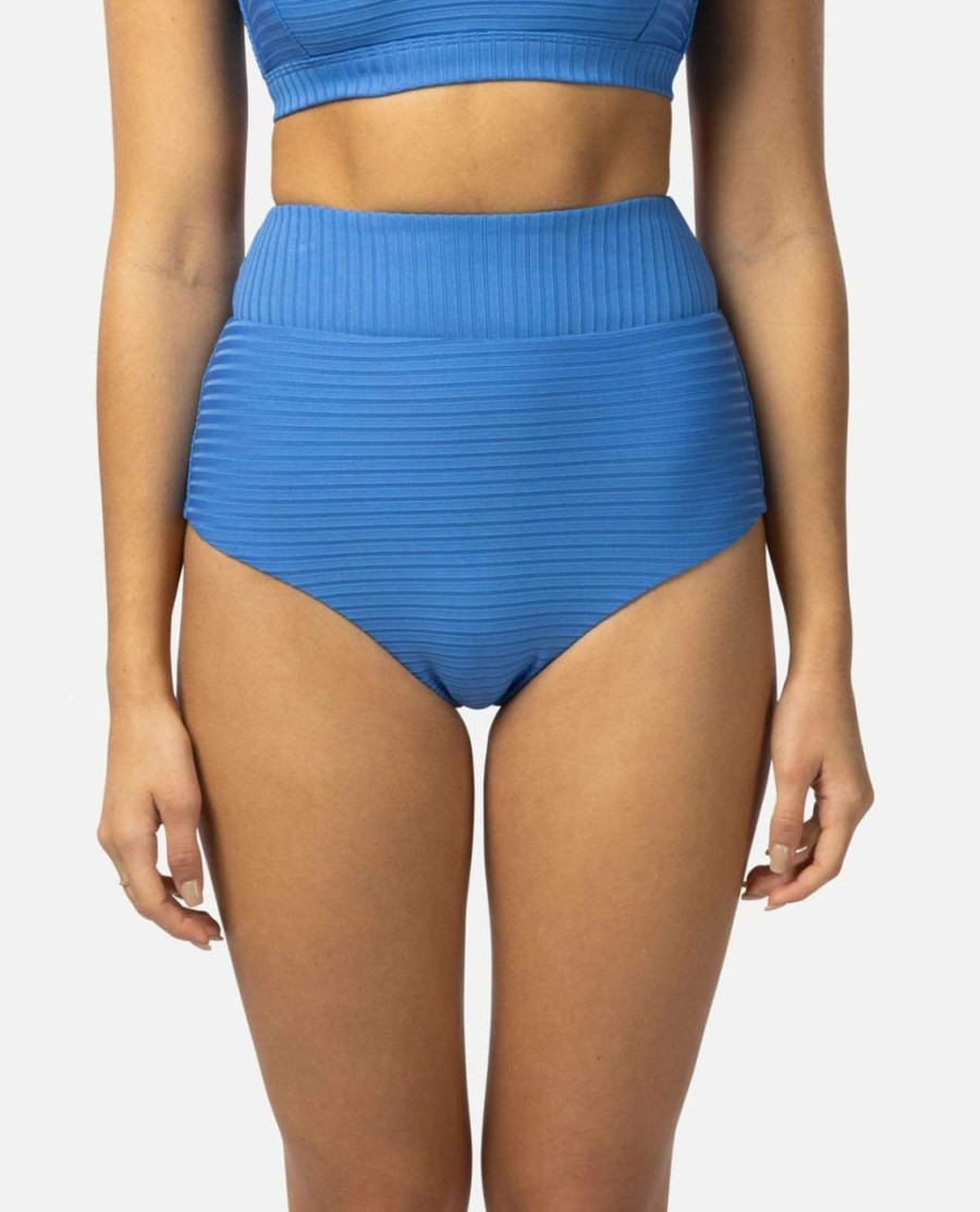 Swimwear * | Sales Online Eco Premium Hi-Waist Cheeky Bikini Bottom