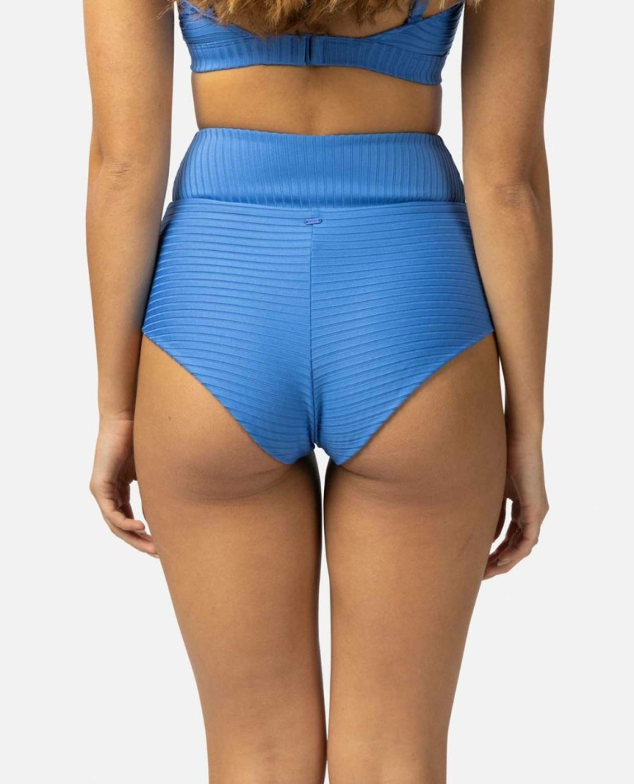 Swimwear * | Sales Online Eco Premium Hi-Waist Cheeky Bikini Bottom