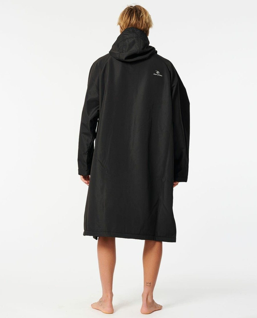 Accessories * | Clearance Hooded Anti-Series Poncho Black