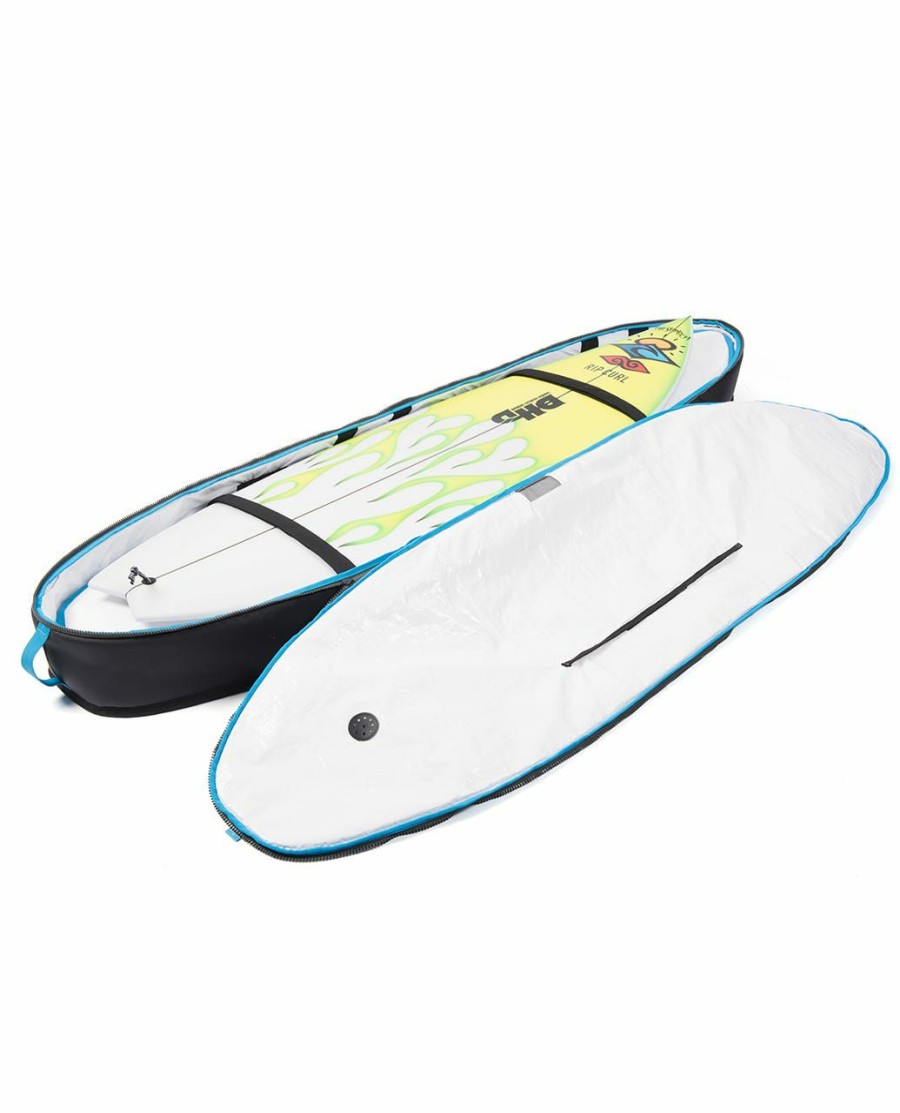 Accessories * | Limit Offer F-Light 6'3 Double Surfboard Cover Board Bag Black