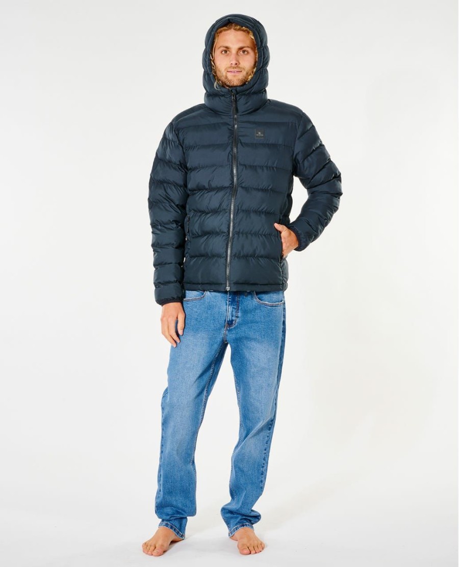 Men * | Sales Online Elite Anti-Series Eco Hooded Puffer Jacket