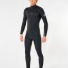 Men * | Prefential Price Dawn Patrol Performance 3/2 Chest Zip Wetsuit Steamer