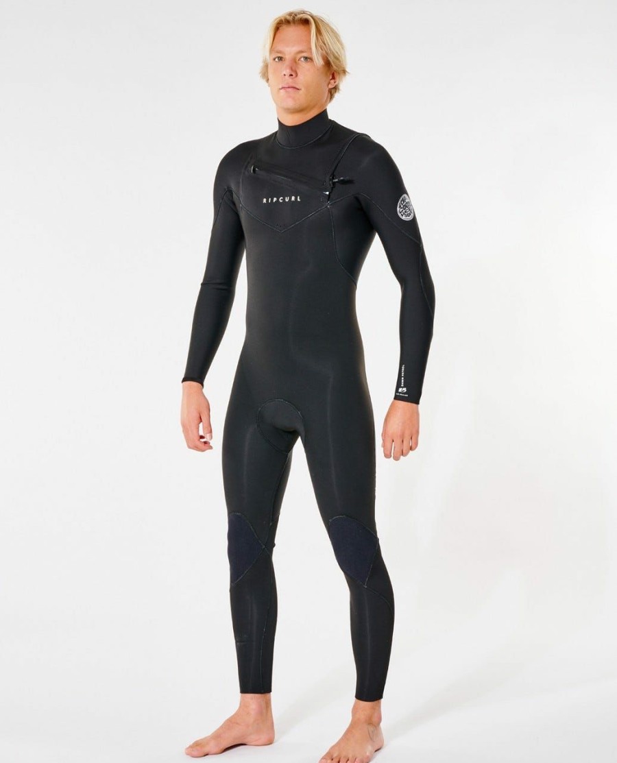 Men * | Prefential Price Dawn Patrol Performance 3/2 Chest Zip Wetsuit Steamer