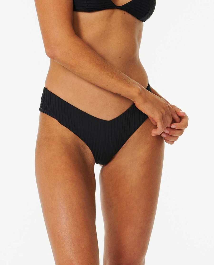 Swimwear * | Clearance Premium Surf Skimpy Coverage Hipster Bikini Bottoms