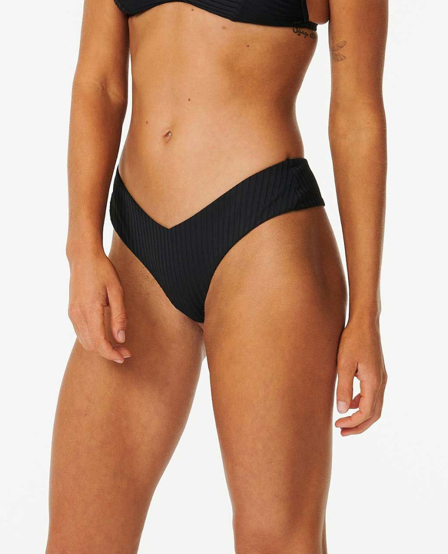 Swimwear * | Clearance Premium Surf Skimpy Coverage Hipster Bikini Bottoms