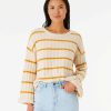 Women * | On Sale Always Summer Sweater Natural