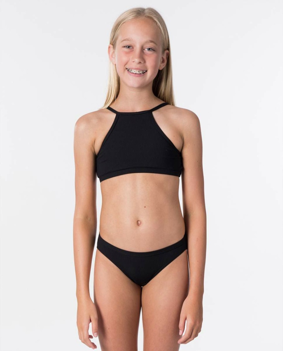 Kids * | Sales Online Lux Rib Bikini Set Girls (8-16 Years)